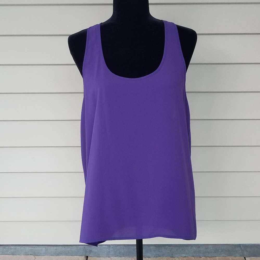 Purple Racerback Tank